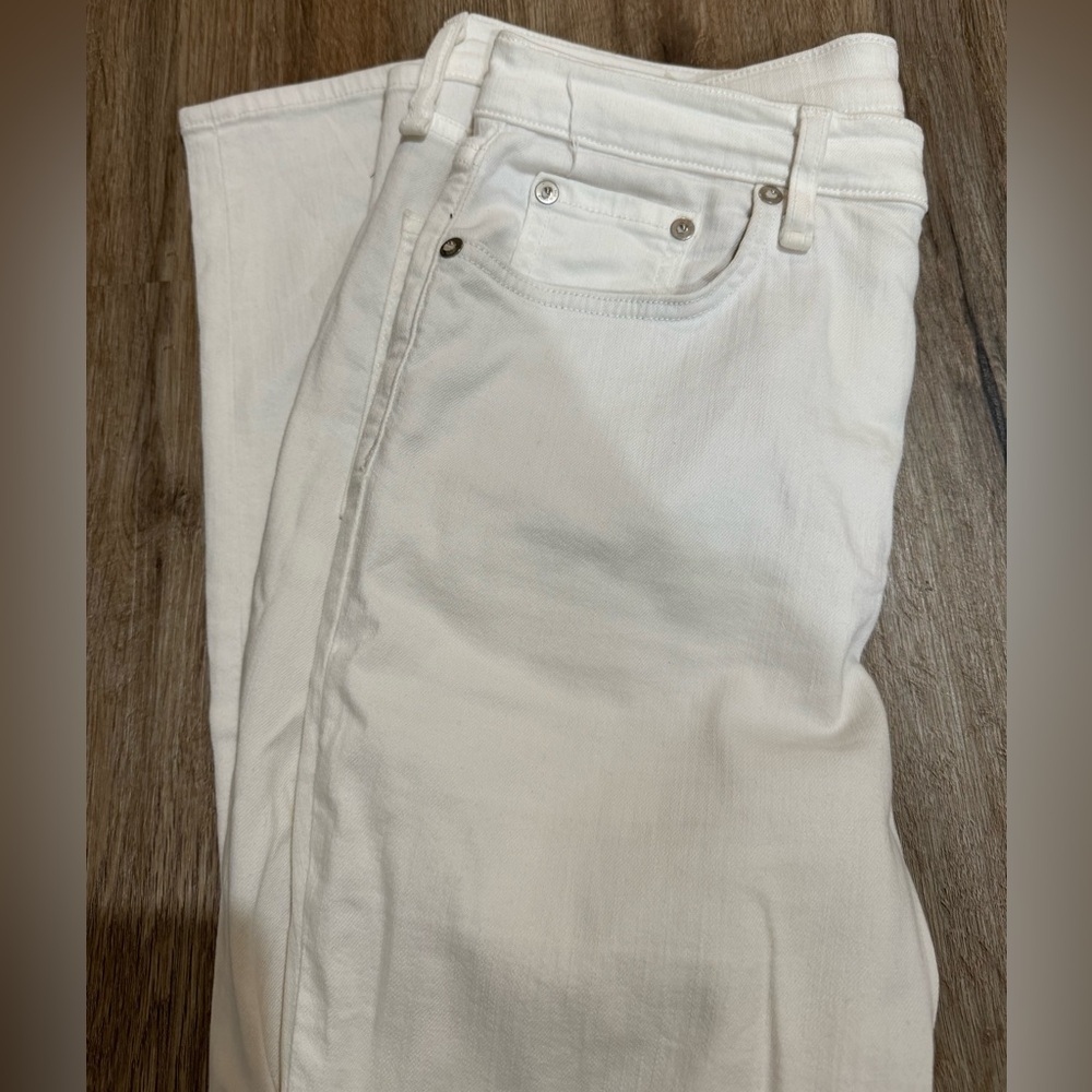 Rag & Bone Ivory Skinny Jeans